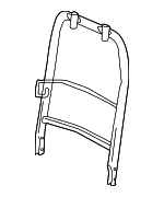 XL2Z7861019BA - Body: Seat Back Frame for Ford: Explorer Sport Image