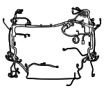 821110R491 - Electrical: Engine Harness for Toyota: RAV4 Image