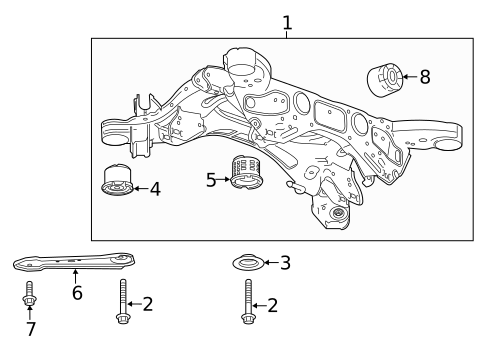 Suspension Mounting for 2021 Buick Enclave #2