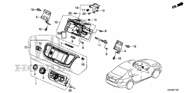 Navigation System (1) for 2015 Honda Accord #0