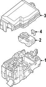 91956CV520 - : Fuse Box Cover for Kia: EV6 Image