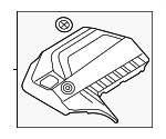 11127607447 - Engine: Engine Cover for BMW Image