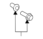 3C0867333 - Body: Upper Quarter Trim Clip for Volkswagen Image