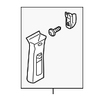 1K3867244KBR2 - Body: Upper Quarter Trim for Volkswagen Image