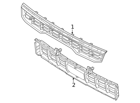 コレクション K4 Grille & Components for 2025 Kia K4 | OEM Parts Online