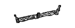 95C807332 - Body: Bumper Splash Shield for Porsche Image