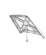 68465416AA - Labels: Vehicle Emission Control Information Label for Jeep: Cherokee Image