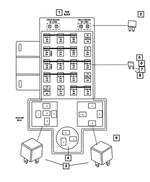 4671715AA - Electrical: Flasher, Export for Mopar Image