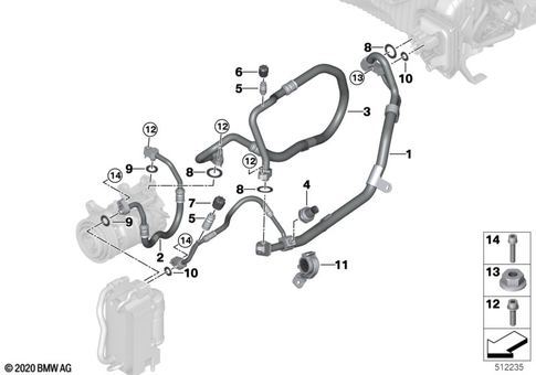Coolant Lines, Drying Container for 2026 BMW M4 Competition #0