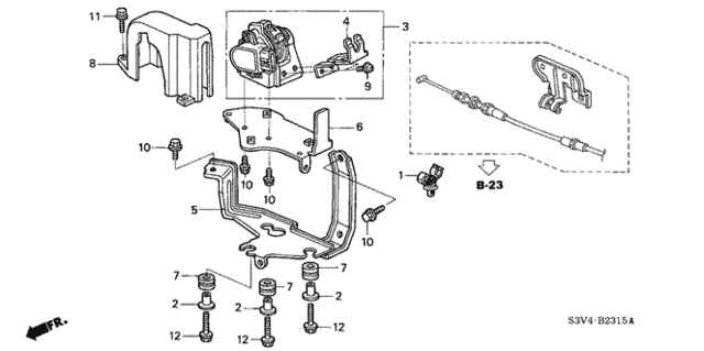 Accelerator Sensor for 2005 Acura MDX #0