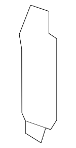611740C010 - Body: Inner Hinge Pillar Reinforcement for Toyota: Sequoia, Tundra Image