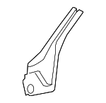 611610C041 - Body: Inner Hinge Pillar for Toyota: Sequoia, Tundra Image