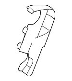 29692100001D03 - Body: Seat Back Recliner Adjustment Mechanism Cover for Mercedes-Benz Image