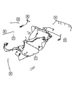 56021909AA - Electrical: Body Wiring Grommet for Chrysler: 300, Aspen | Dodge: Challenger, Charger, Dakota, Durango, Ram 1500, Ram 2500, Ram 3500 | Jeep: Patriot | Ram: 1500, 1500 Classic, 2500, 3500, Dakota Image