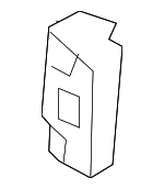 80A802134STL - Body: Inner Rocker Filler for Audi: Q5, Q5 PHEV, Q5 Sportback, SQ5, SQ5 Sportback Image