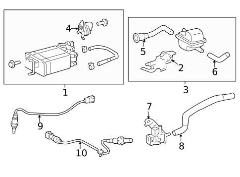Powertrain Control for 2012 Toyota Highlander #1
