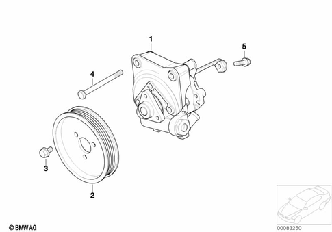 Power Steering Pump for 2005 BMW Z4 M3.2 #0