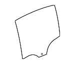 51357432233 - Body: Door Glass for BMW: 330e, 330e xDrive, 330i, 330i xDrive, M3, M340i, M340i xDrive Image