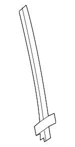 51437465141 - Body: Rear Guide for BMW: 330e, 330e xDrive, 330i, 330i xDrive, M3, M340i, M340i xDrive Image