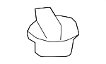 9182822 - Body: Insulator Clip for Volvo Image