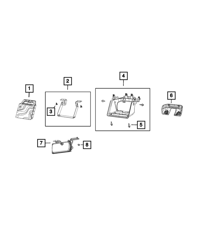 6502790 - Electrical: Retainer for Mopar Image image