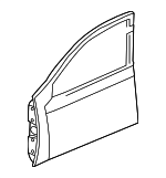 55255080AJ - Body: Door Shell for Dodge: Dakota Image