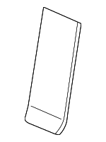 82523TK8A61ZA - Body: Back Panel Cover for Honda: Odyssey Image