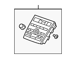 39050STKA01 - : Radio Panel for Acura Image