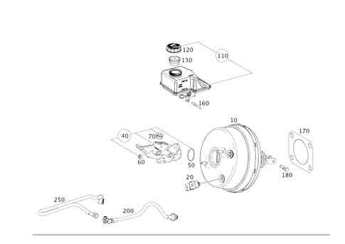 Brake Booster for 2016 Mercedes-Benz GLE450 AMG #0