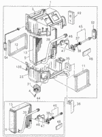 8971645850 - Body/Air Conditioning: EVAPORATOR ASSY. for Acura Image