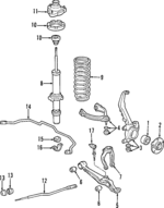 51300S30003 - : 1997-2001 Honda Prelude - Stabilizer Bar for Honda: Prelude Image
