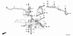 90117SM4003 - Chassis: BOLT, FR. SHOCK ABSORBER LOCK (10X44) for Acura Image