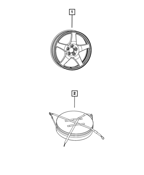 Wheel Spare for 2027 Dodge Charger #0