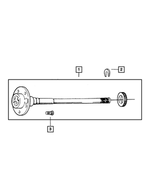 5011312AA - Rear Axle: Hub Stud for Mopar Image