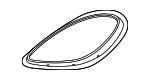 95B941323E - Electrical: Headlight Gasket for Porsche Image
