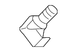 95B941741A - Electrical: Nozzle for Porsche Image