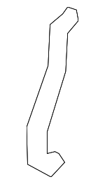 51129802113 - Body: Side Bracket for Mini: Cooper Countryman, Cooper Paceman Image