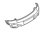 51129806647 - Body: Bumper Cover for Mini: Cooper Countryman Image