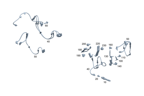 Front Axle Wiring for 2026 Mercedes-Benz G550 #0
