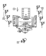 4801474AB - Electrical: Ignition Coil Bracket for Mopar Image