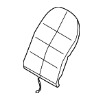 99652153101 - Body: Cushion for Porsche: 911, Boxster Image