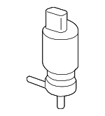 67126934160 - Electrical: Washer Pump for BMW: 528i, 528i xDrive, 535d, 535d xDrive, 535i, 535i GT, 535i GT xDrive, 535i xDrive, 550i, 550i GT, 550i GT xDrive, 550i xDrive, 640i, 640i Gran Coupe, 640i xDrive, 640i xDrive Gran Coupe, 640i xDrive Gran Turismo, 650i, 650i Gran Coupe, 650i xDrive, 650i xDrive Gran Coupe, 740i, 740Ld xDrive, 740Li, 740Li xDrive, 750i, 750i xDrive, 750Li, 750Li xDrive, 760Li, ActiveHybrid 5, ActiveHybrid 7, Alpina B6 xDrive Gran Coupe, Alpina B7, Alpina B7 xDrive, Alpina B7L, Alpina B7L xDrive, M5, M6, M6 Gran Coupe, X3, X4, X5, X6, Z4 Image