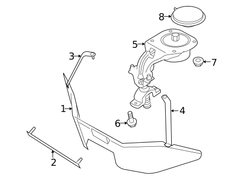 Spare Tire Carrier for 2013 Land Rover LR4 #0