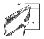 MZ690922 - : Advantage Select™ Radiator,3.0L|3.5L for Mitsubishi: Montero Sport Image