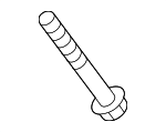 PAF107738 - Engine: Mount Bracket Bolt for Porsche: 718 Boxster, 718 Cayman, 718 Spyder, 911 Image