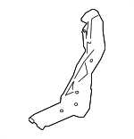 KD4561272C - Body: Rear Duct for Mazda: CX-5, CX-9 Image