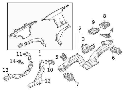 Ducts for 2016 Mazda CX-5 #0