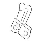 99752166001 - Body: Latch for Porsche: 718 Boxster, 718 Cayman, 718 Spyder, 911, Cayman Image