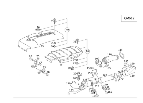 Air Intake, Diesel Vehicles for 2012 Mercedes-Benz G550 #0