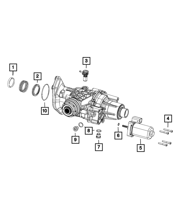 68408748AA - Transfer Case and Power Transfer Unit: Input Seal for Mopar Image